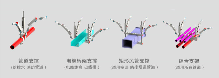 曼卡特機電抗震支架，總有一款適合您~